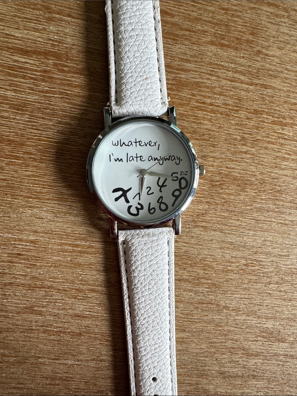 Watch - whatever I’m late anyway